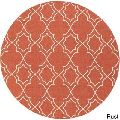 Livabliss Natasha Indoor/ Outdoor Transitional Trellis Area Rug