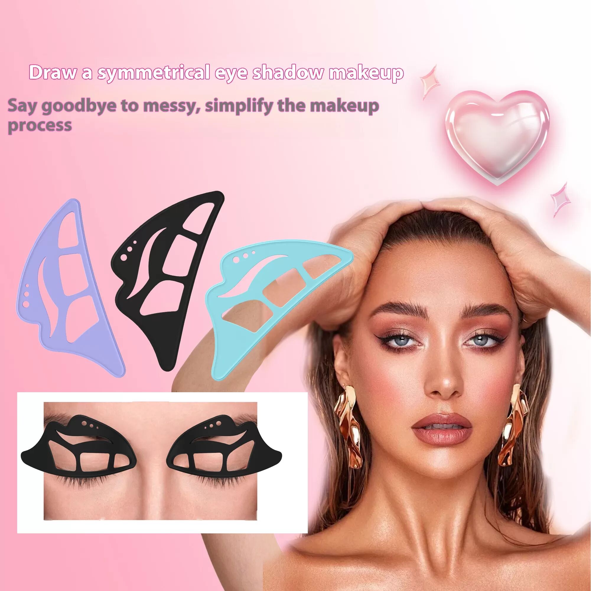 INF Lidschatten Make-up-Assistent Rosa