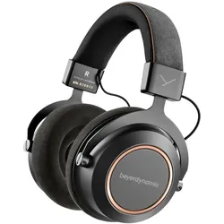 Beyerdynamic Amiron (30 h, Kabelgebunden, Kabellos), Kopfhörer, Schwarz, Kupfer