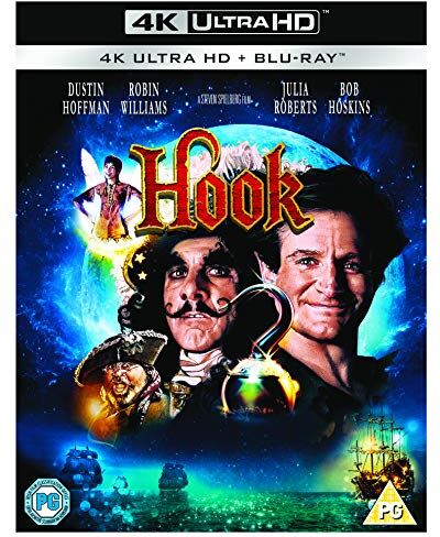 Steven Spielberg - Hook [4K Ultra HD] [Blu-ray] [2018] [UK Import] - Preis vom 15.10.2026 23:06:25 h