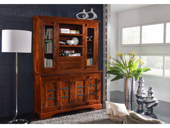 Buffet Akazie 150x50x200 nougat lackiert OXFORD #530