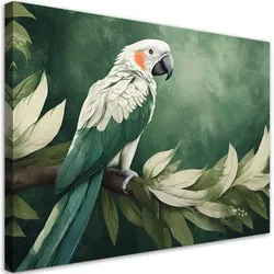 WANDBILD papagei vogel tiere