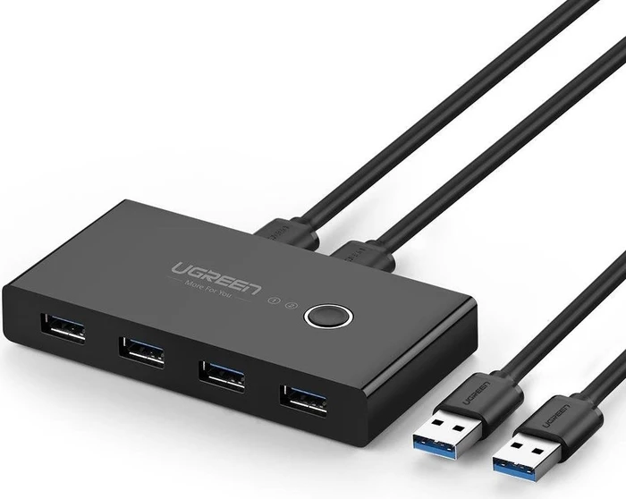 Ugreen USB 3.0 2 in 4 out Sharing KVM Switch Selector