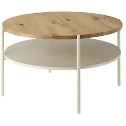 MONDO Couchtisch  Kenza ¦ holzfarben ¦ Maße (cm): H: 45  Ø: 80.0