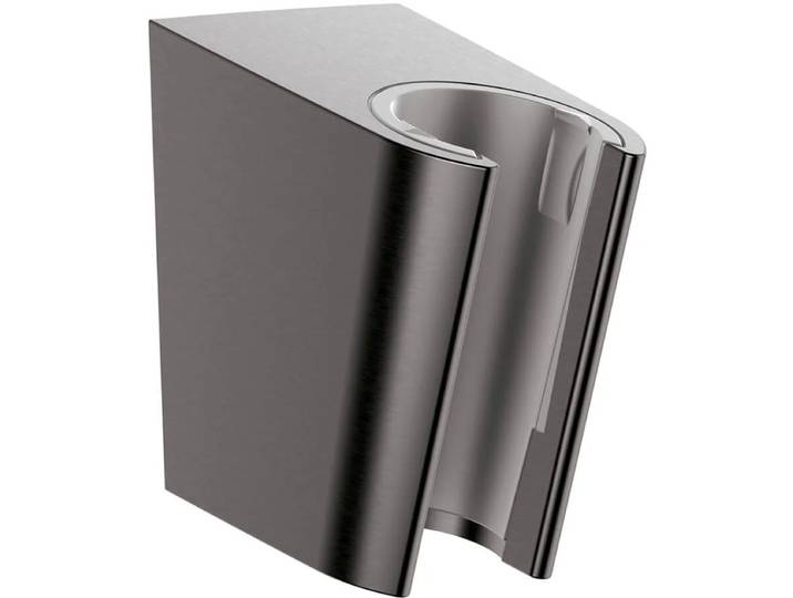 Hansgrohe Porter S handdouchehouder - brushed black chrome (zwart)