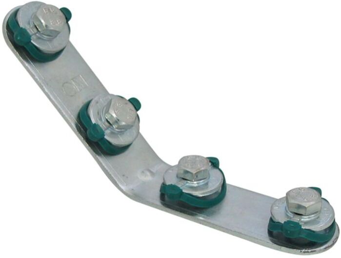 Walraven RapidRail Verbinder 6584051 135°, lang x lang, Stahl, elektrolytisch verzinkt, 2 Schenkel vormontiert