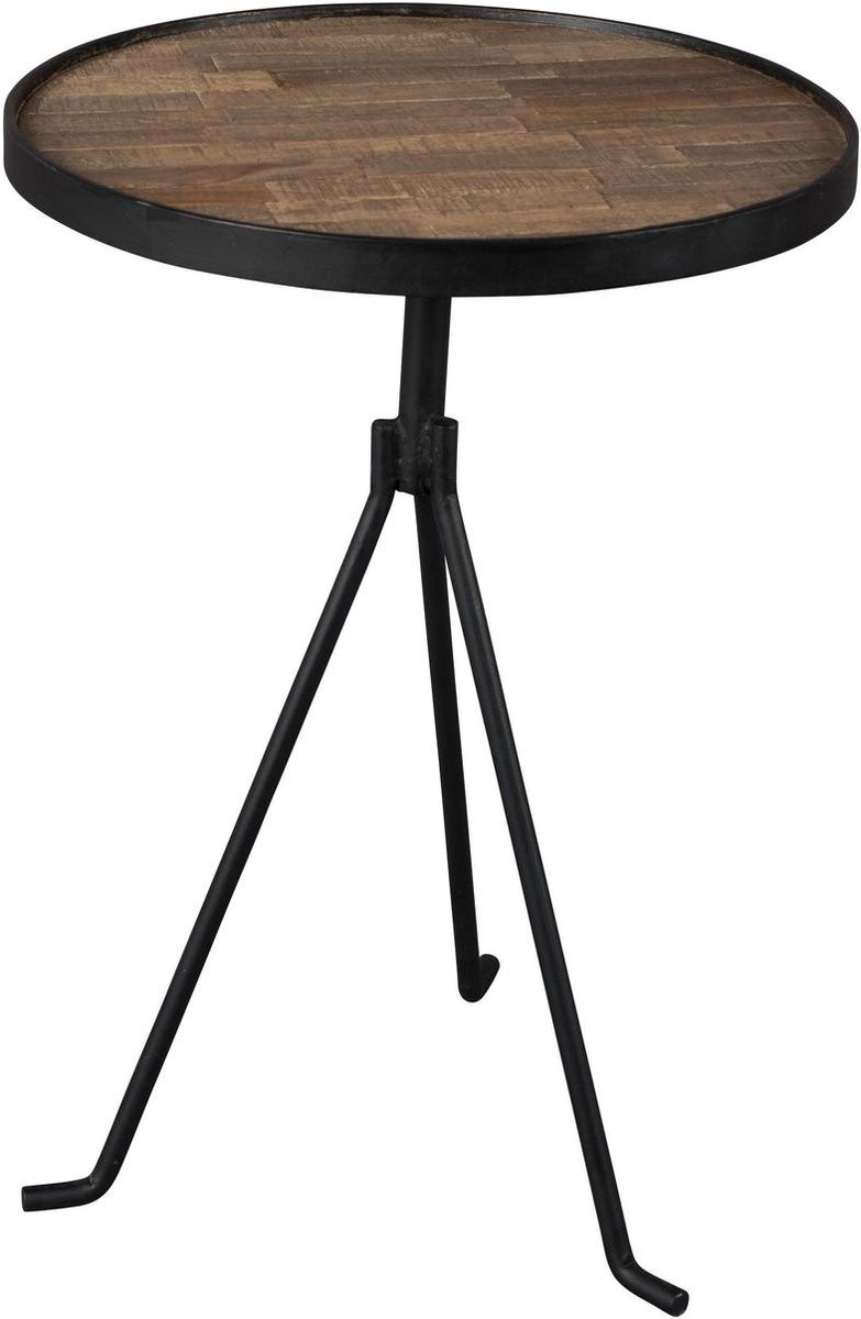 Dutchbone Tides Bijzettafel Set van 2 - Bruin/Zwart
