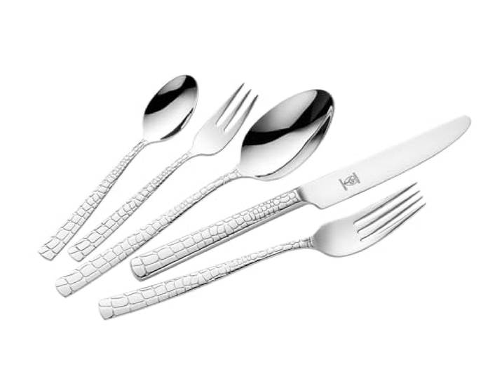 Besteck-Set Essbesteck Tafelbesteck 30-teilig für bis zu 6 Personen Edelstahl