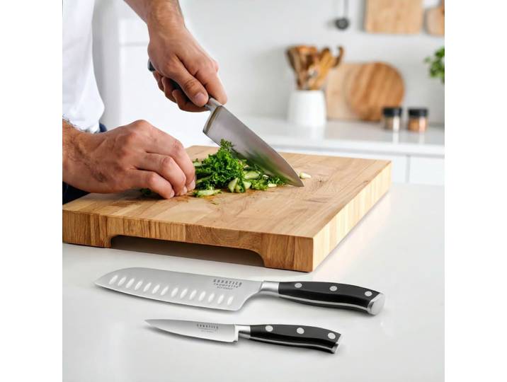 Coffret magnet avec 3 couteaux de cuisine