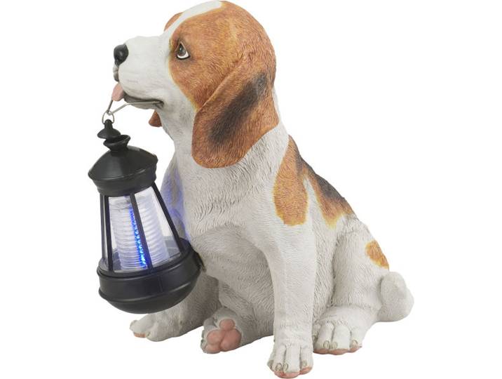 Globo Solarleuchte Kunststoff Braun, 1xLED; 33371