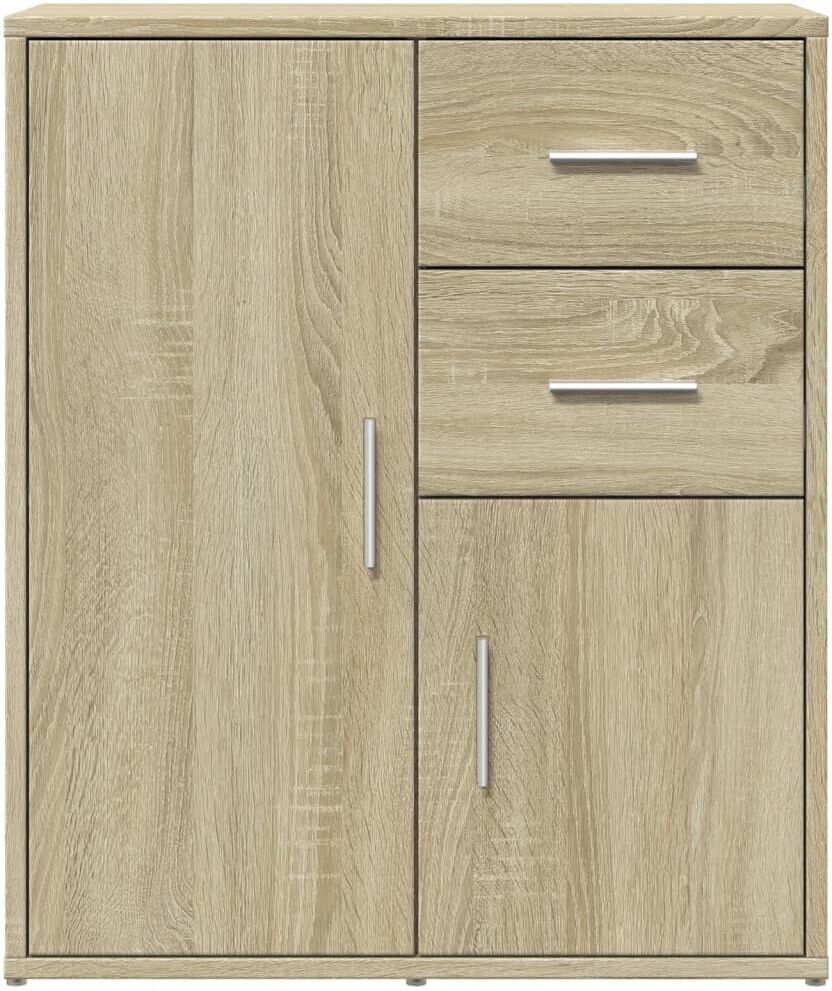 vidaXL Buffet chêne sonoma 60x31x70 cm bois d'ingénierie