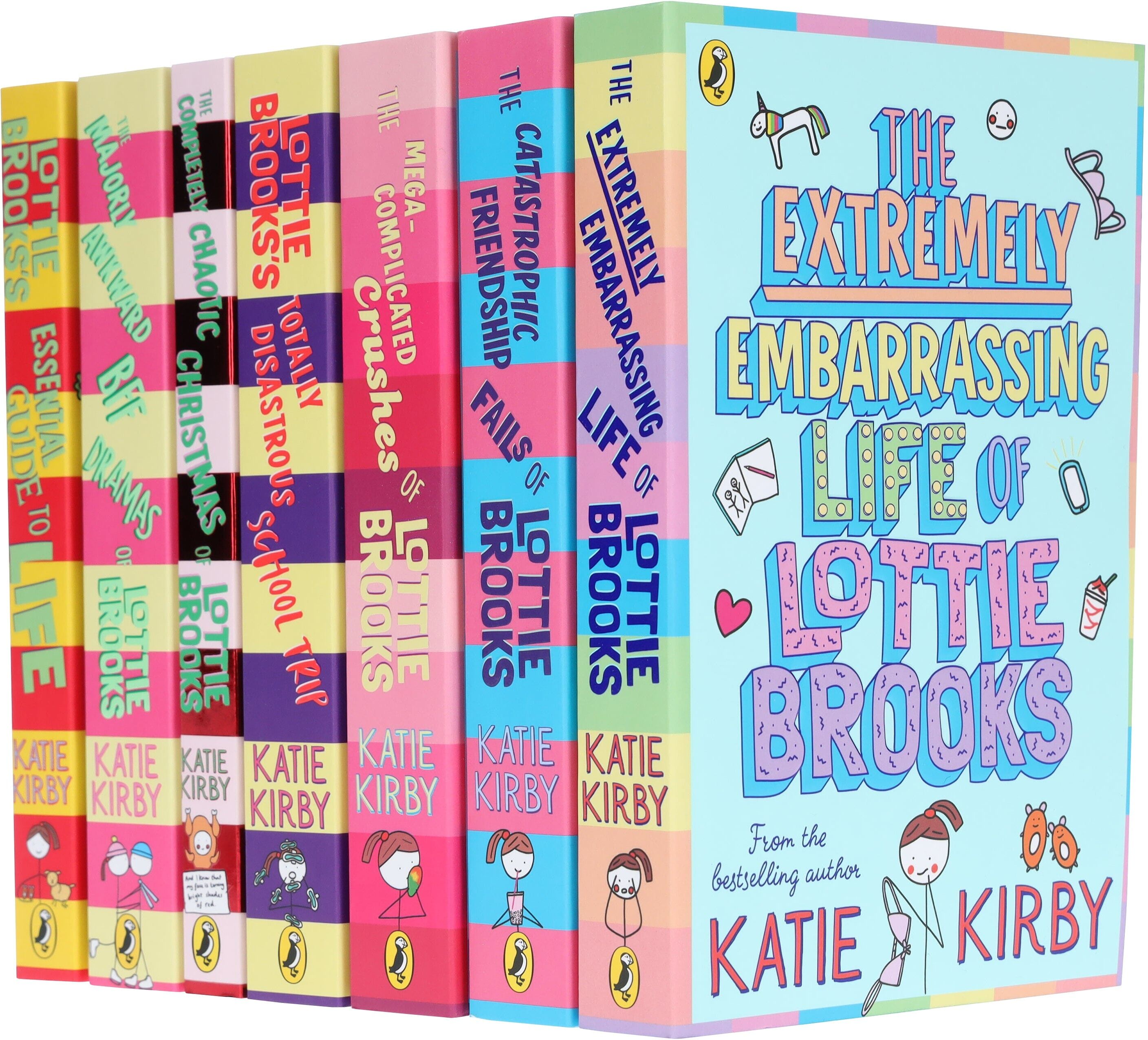 Lottie Brooks Series By Katie Kirby 7 Books Collection Set - Ages 9-12 - Paperback Penguin Random House
