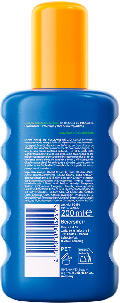 Nivea Sun PROTEGE&HIDRATA; spray SPF15 200 ml
