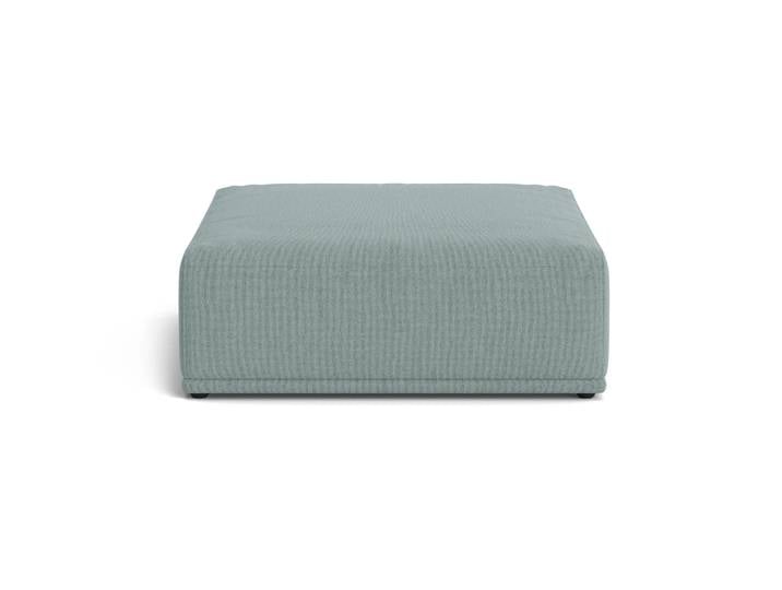Muuto Connect soft modul Re-wool nº 718 bleu clair Pouf (I)