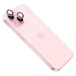 Fixed Schutzglas für Kameraobjektive Kameraglas für Apple iPhone 16/16 PLUS rosa / Endverkauf (Apple iPhone 16, Apple iPhone 16 Plus) (FIXGC2-1400-PI)