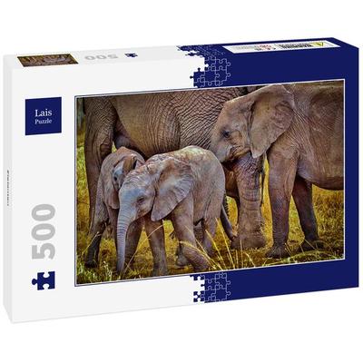 Lais Puzzle Elefanten 500 Teile