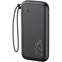 Usams PB56 10000 mAh Power Bank Black (US-CD151) (10000 mAh, 22.50 W, 37 Wh), Powerbank, Schwarz