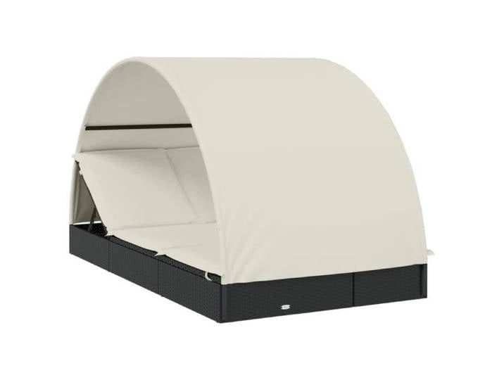 Transat 2 places - SALALIS - SP0270 - Noir - Toit rond - Réglable