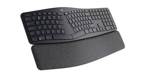 Logitech Ergo K860 Kabellos Tastatur UK-Englisch, QWERTY Graphit
