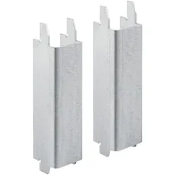 Geberit Duofix Abstützungs-Set 111847001 Set a 2 Stück, für WC-Keramiken mit kleiner Auflagefläche, verzinkt