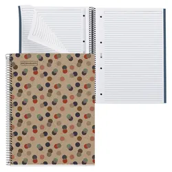 MIQUELRIUS Eco Design Collegeblock DIN A4 liniert bunt
