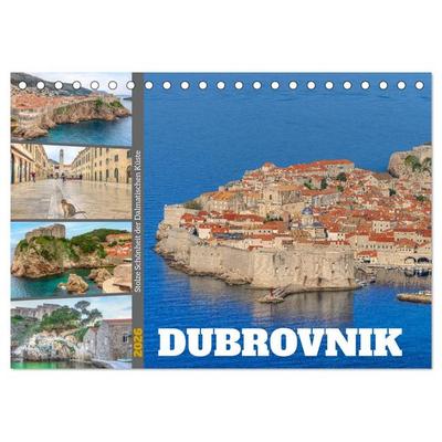 Dubrovnik - Stolze Schönheit der Dalmatischen Küste (Tischkalender 2026 DIN A5 quer), CALVENDO Monatskalender