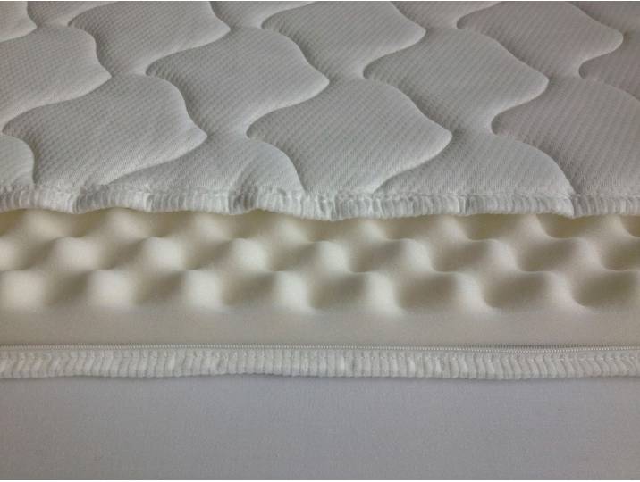 Topper Florida , weiß, B:200cm L:200cm, Polyester, SET ONE BY MUSTERRING, Topper, aus Komfortschaum