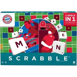 Mattel - Scrabble - FC Bayern München Brettspiel Wörterspiel