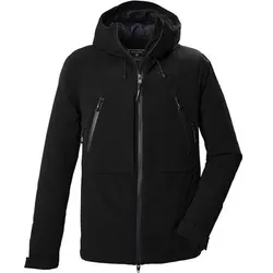 KILLTEC killtec Herren Funktionsjacke Funktionsjacke mit Kapuze, Größe M in Schwarz 0110