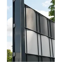 Noor Zaunblende PP PRO Hellgrau
