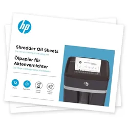 HP 9133 Aktenvernichter-Zubehör Schmierstoffblätter 12 Stück(e)
