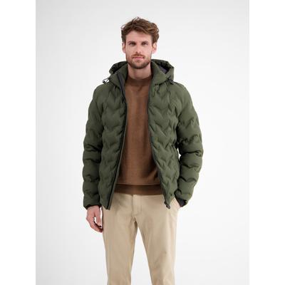 Steppjacke LERROS "Herren Funktions-Steppjacke", Herren, Gr. XXL, grün (original olive), 100% Polyester, Jacken Steppjacke