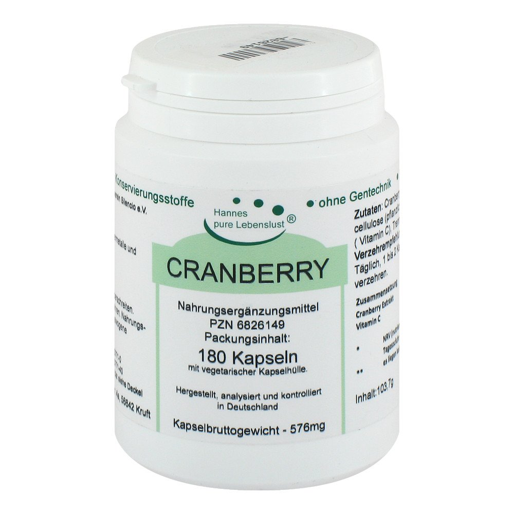 G & M Naturwaren Import GmbH & Co. KG Cranberry Kapseln 06826149