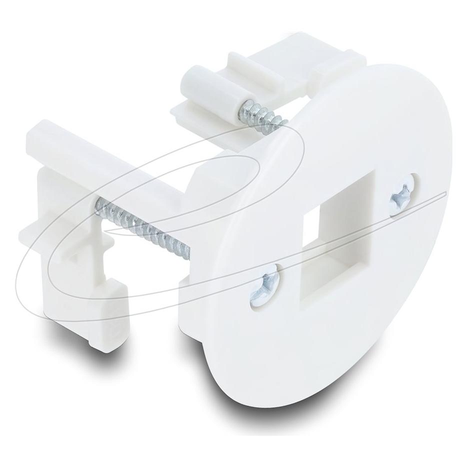 Delock Keystone Modulträger zur Wandmontage / Tischmontage w (Keystone Modul) (91381)