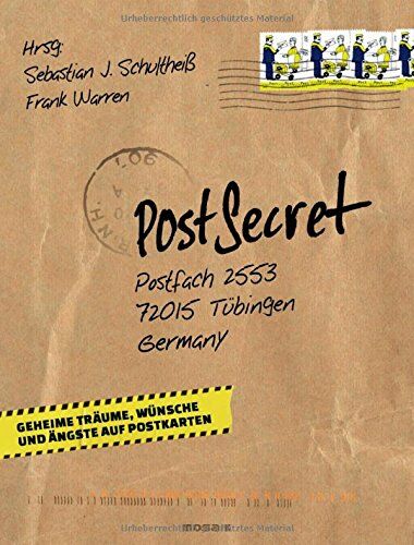 Schultheiß, Sebastian J. - PostSecret: Geheime Träume, Wünsche und Ängste auf Postkarten - Preis vom 09.10.2026 07:28:09 h