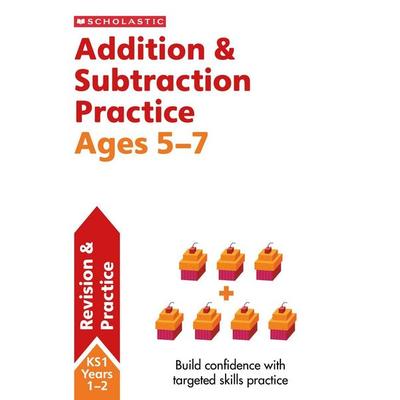 Addition & Subtraction Practice Ages 5-7, Taschenbuch von Paul Hollin, Scholastic, 978-0-7023-2685-1