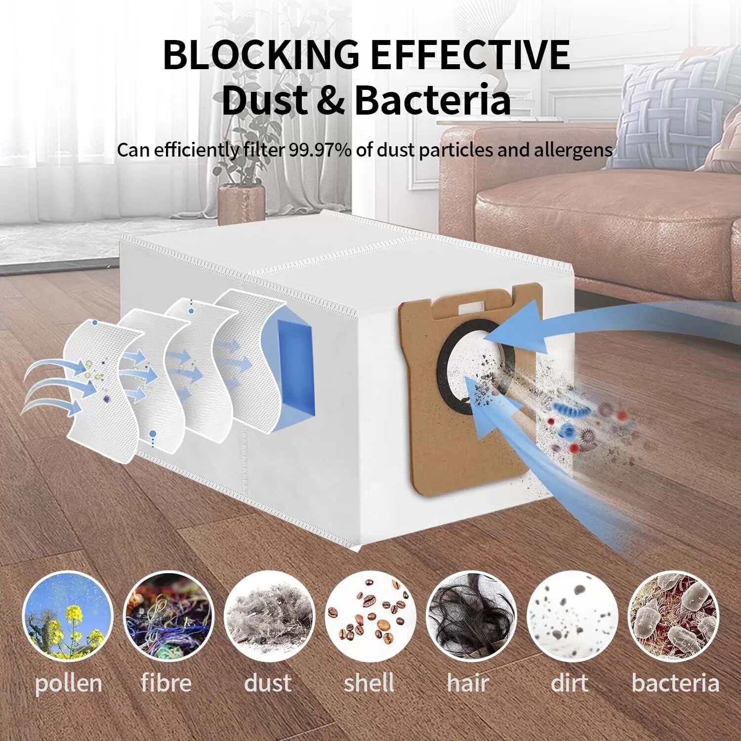 INF Accessoires pour robot aspirateur Dreame L20 Ultra/L20 Ultra Complete