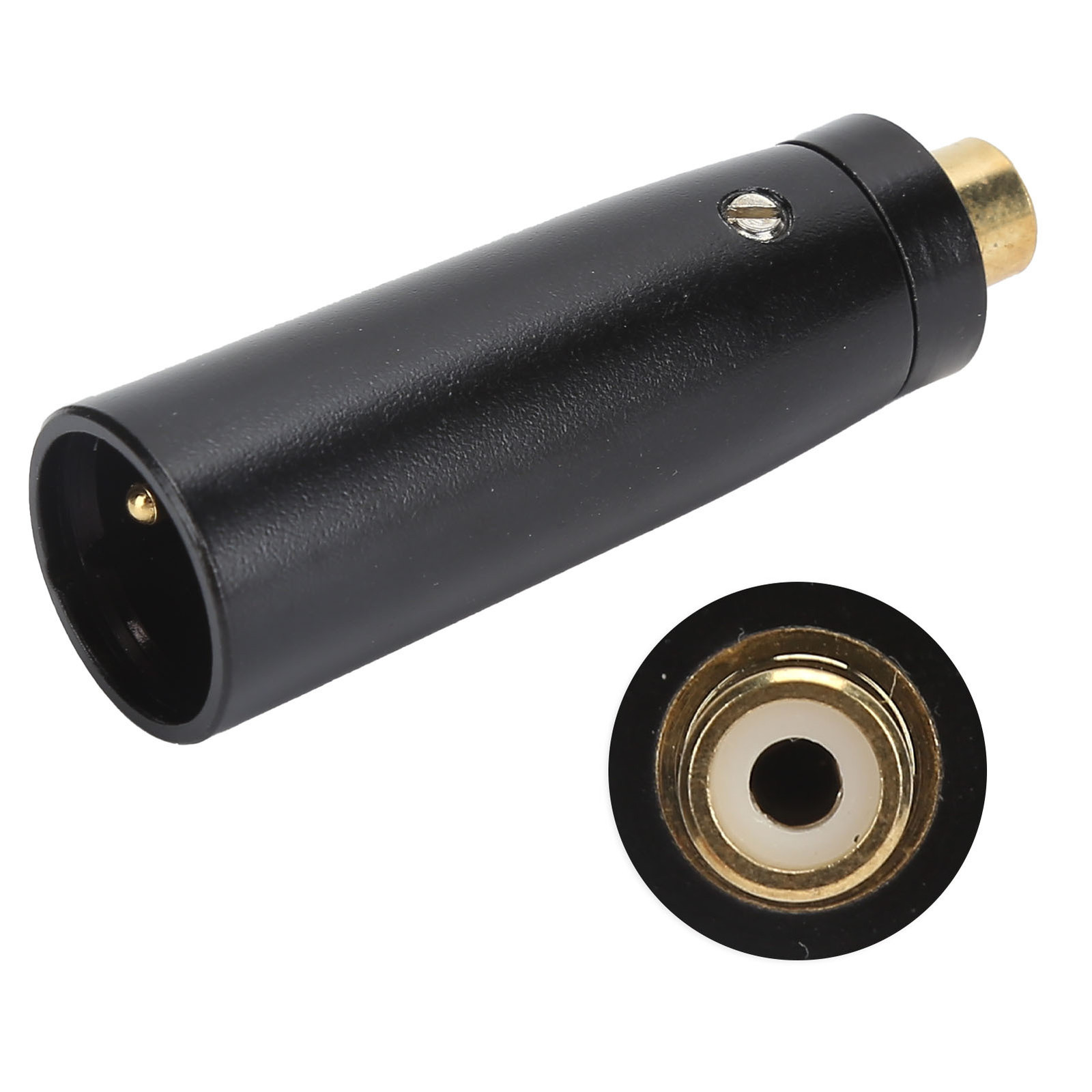 Cocosity RCA vrouwelijk naar XLR mannelijk adapter voor audioverbindingen
