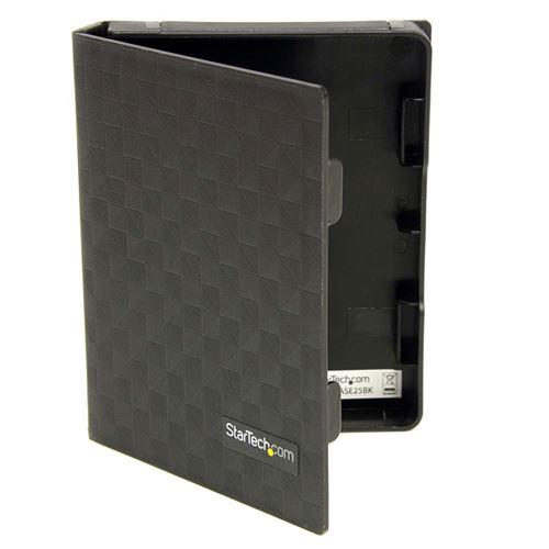 Startech schwarze Aufbewahrung für 2,5" Festplatten (HDDCASE25BK)