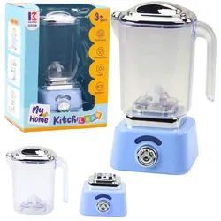 Kinderküche Mixer Licht Drehmechanismus Blau