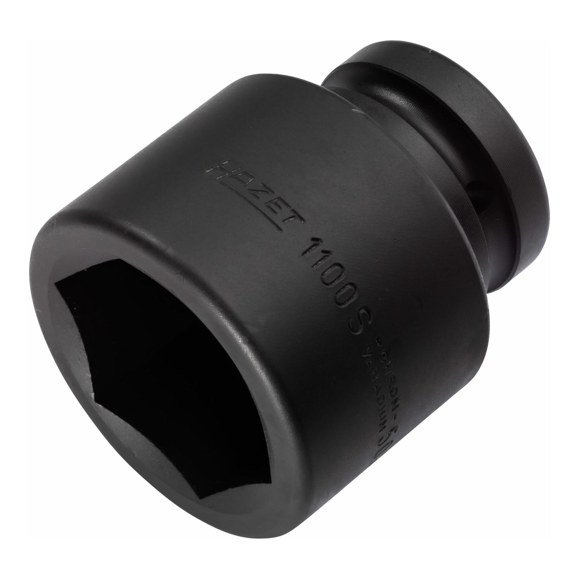 HAZET Kraft-Steckschlüssel-Einsatz (6-Kant) 1100S-50 s: 50 mm Vierkant hohl 25 mm (1"))