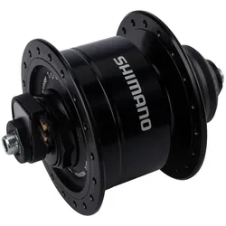 Shimano Nabendynamo DH3D72 36 Loch schwarz