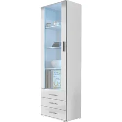 VITRINE Soho S01 mit weißer LED Beleuchtung