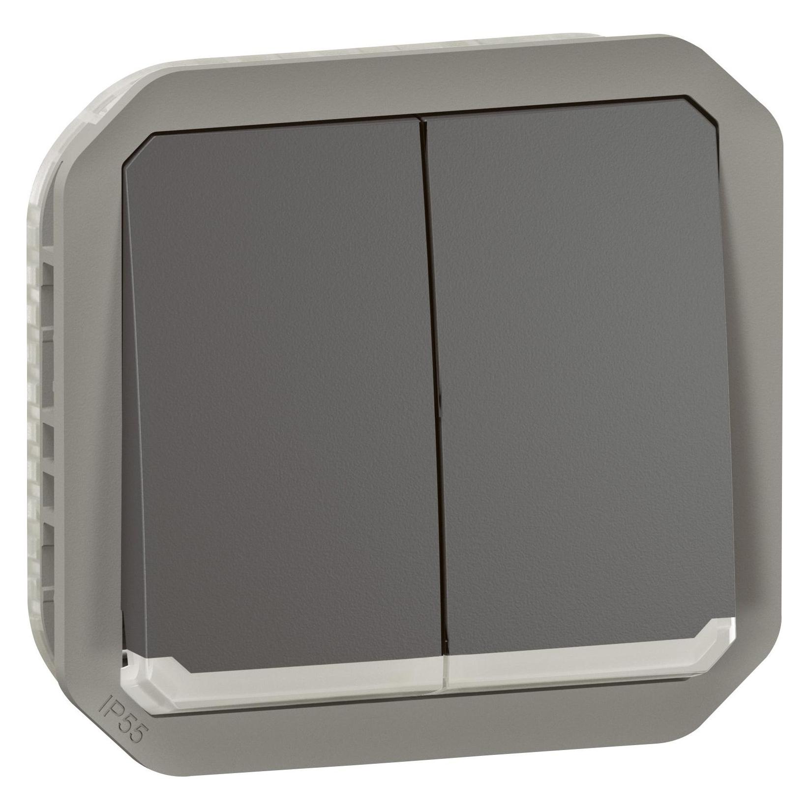 Legrand Plexo New Einsatz Doppelwechselsch (069806L)