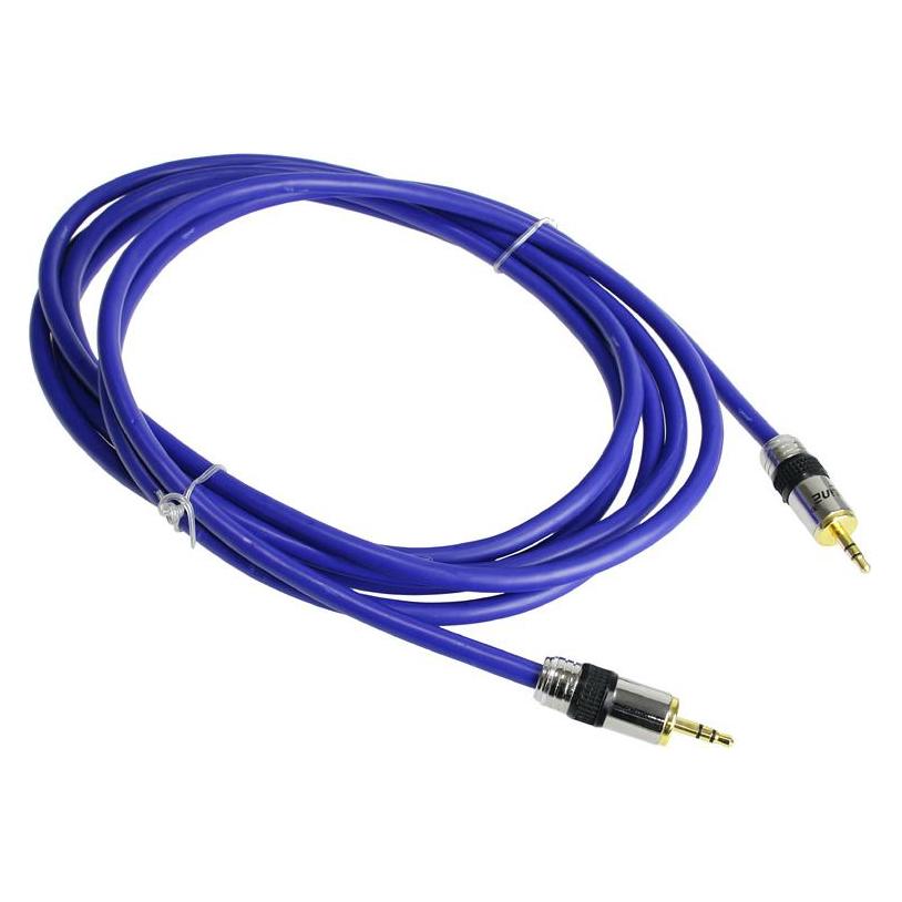 InLine Klinken-Kabel - vergoldete Anschlüsse, 3,5mm St/St (5 m, AUX Kabel) (99955P)