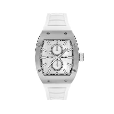 Luxusuhr PLEIN SPORT "Uhren", weiß (01, weiß, 01, weiß), Armbanduhren, Herren, 01 / white