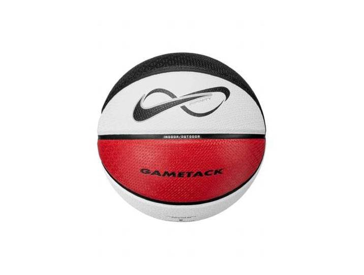 Nike basketbal - rood/zwart