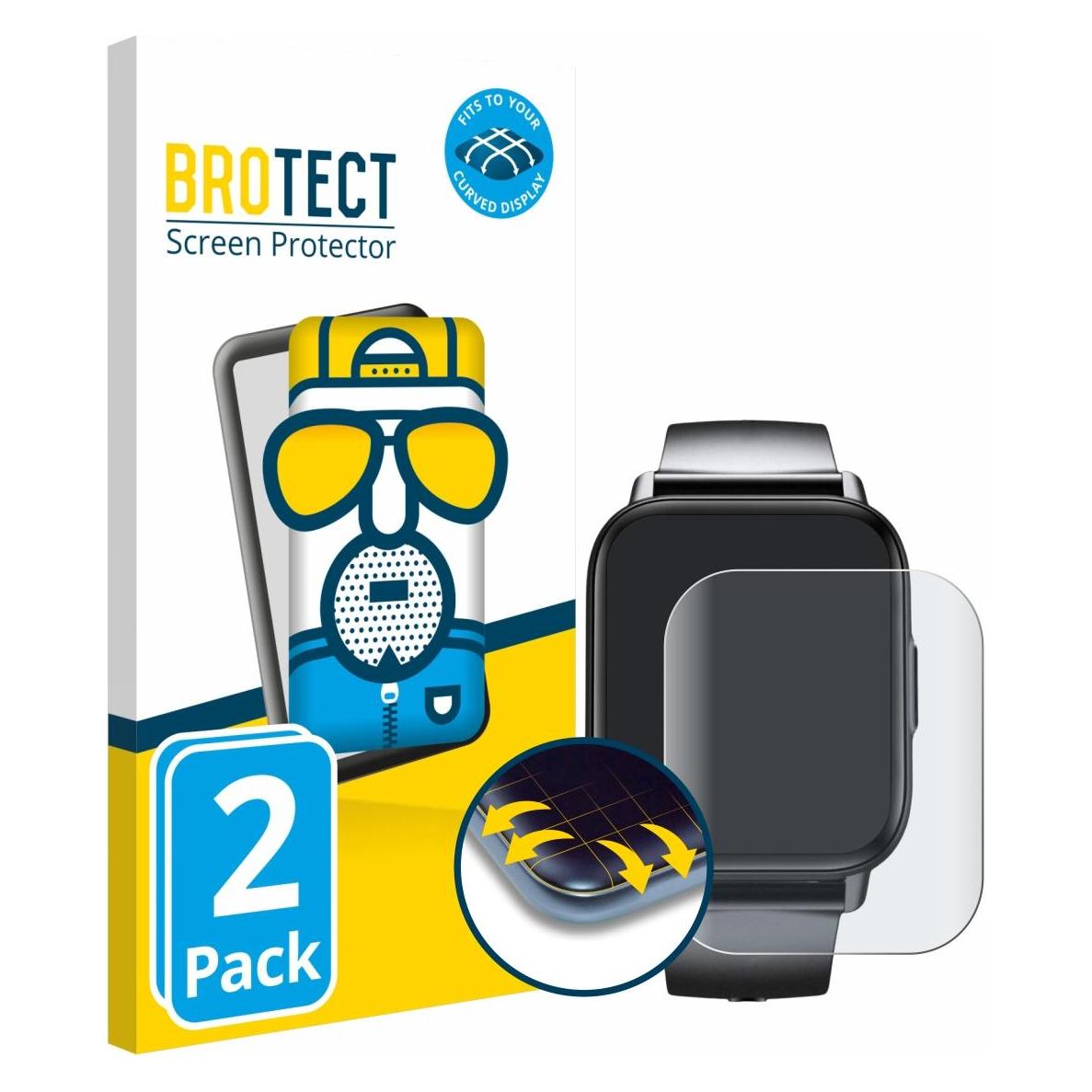 Brotect Fullscreen Schutzfolie Displayschutz Folie Matt Entspiegelungsfolie (5659808)