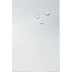 Zeller Present Magnettafel Edelstahl - B/H/T ca. 40.00x1.40x60.00