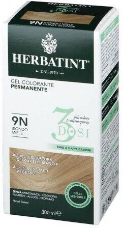 Herbatint Tintura Per Capelli 3dosi 9n 300ml